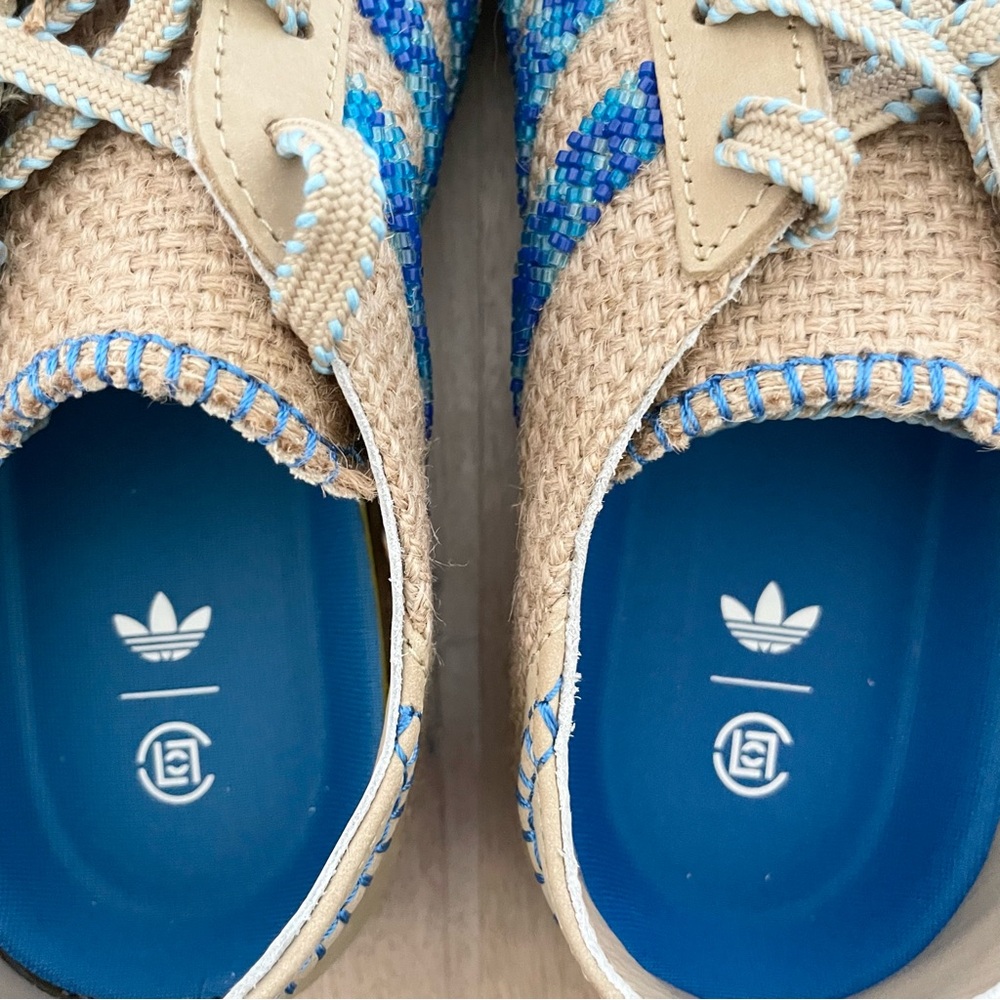 CLOT x adidas Gazelle Blue Bird by Edison Chen 6.5 men / 7.5 women - Picture 9 of 13